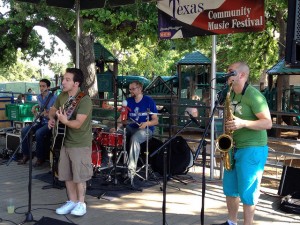 Waking Fable "kills it" Tuesday night at Texas Community Music Festival IX.